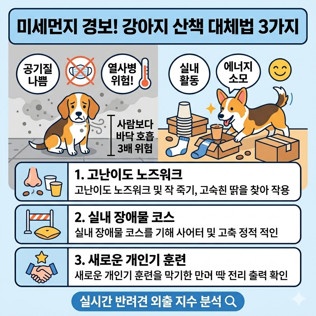 강아지 미세먼지