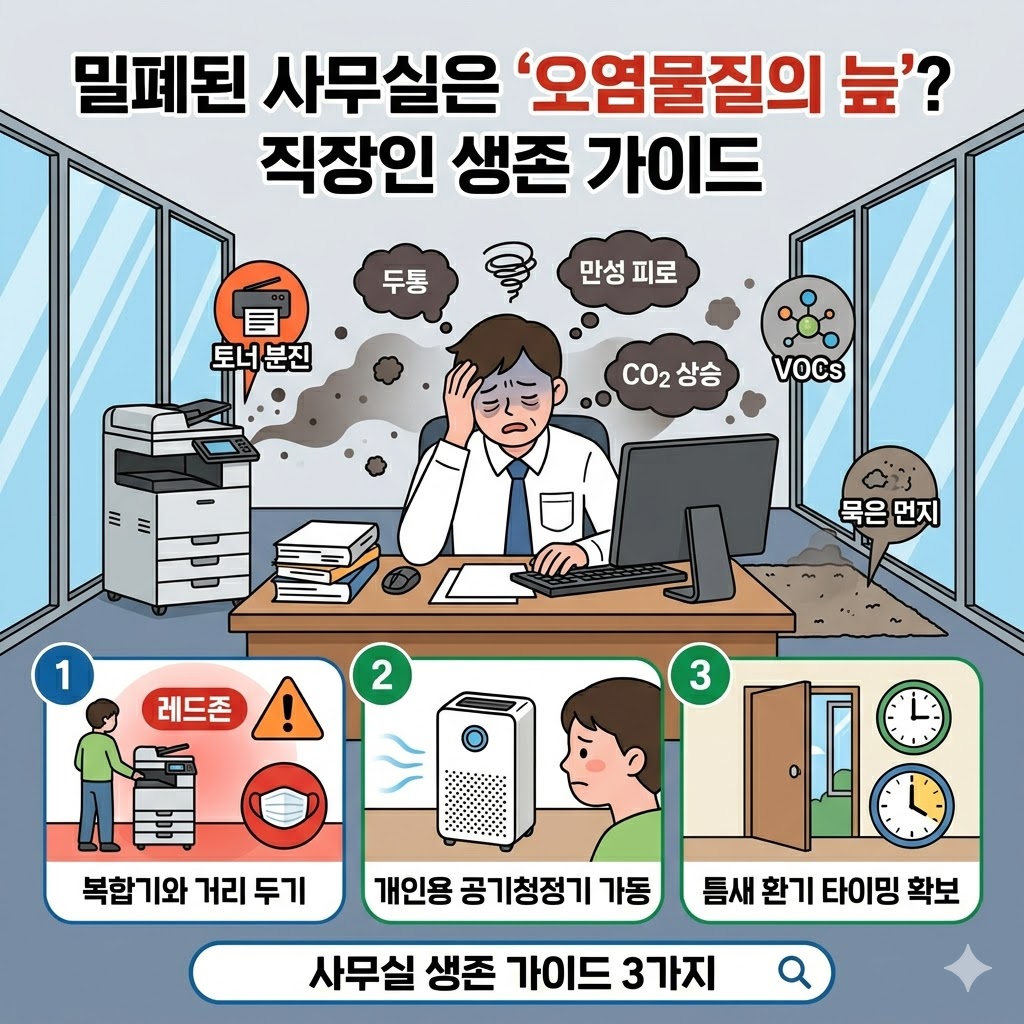 사무실 미세먼지