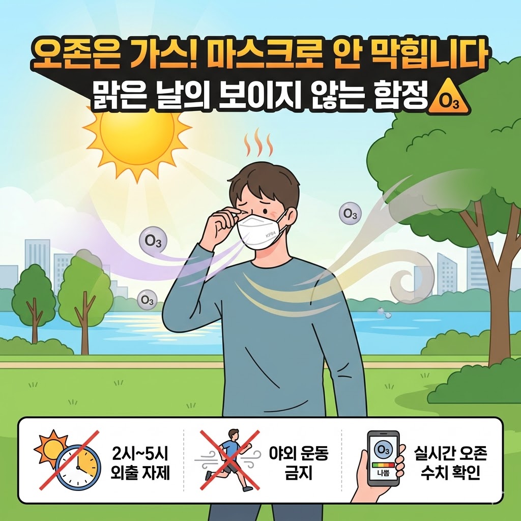 오존 마스크 가스
