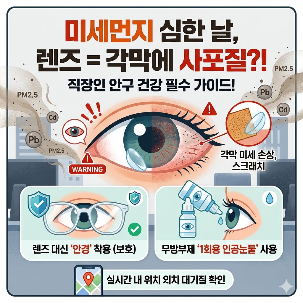 직장인 미세먼지
